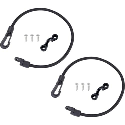 2Pcs Kayak Boat Fishing Rod Tamer Strap Belt Holder Deck Mount Connector Pole Rack Gunwale Mount Rod Strap Rod Holder Down Strap