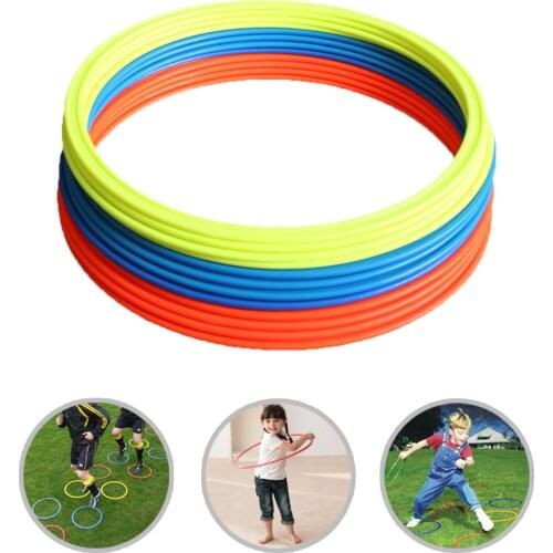 Durable Agility Training Rings Portable 5pcs/set Football Soccer Speed Agility Training Rings Sport futbol Training Equipment
