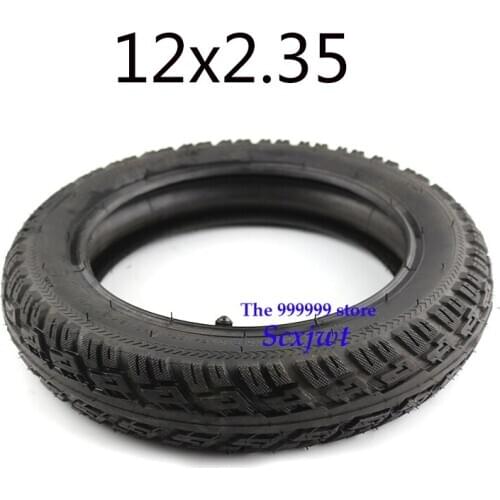 Free shipping high quality 12x2.35 tire inch inner tube and outer tyres are suitable for all models of 12x2.35 tires type