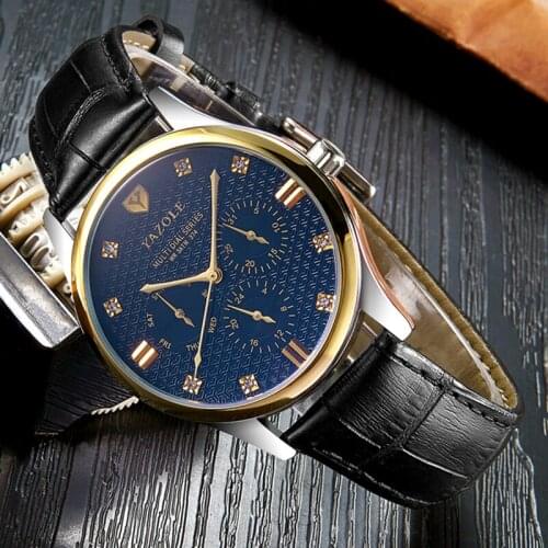 2021 YAZOLE Men Watches Top Brand Luxury Auto Date Week Mens Watch Men Watch Fashion Watch Clock relogio masculino reloj hombre