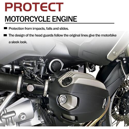 For BMW R NINE T NIENT R9T Scrambler Pure Racer 2014-2020 R1200GS 2010-2012 Motorcycle Cylinder Engine Guard Protector Cover