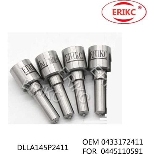 ERIKC DLLA 145P 2411 Oil Burner Nozzle DLLA 145 P 2411 DLLA145P2411/ 0 433 172 411 For 0445110591 4 pieces/lot