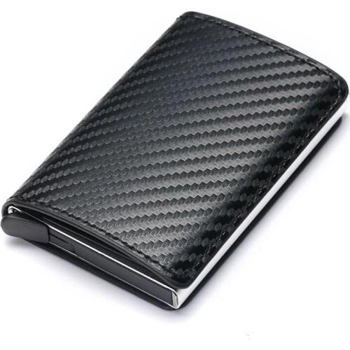 2021 Card Wallet Credit Card Holder Wallet Men Women RFID Wallets Card Holder PU Leather Bank Cardholder Case Purse for Cards