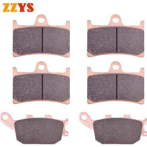 Motorcycle Front Rear Brake Pads For YAMAHA YZF1000 YZF-R1 YZF 1000 R1 MT-09 900 SP MT09 Sport Tracker Street Rally Tracer GT