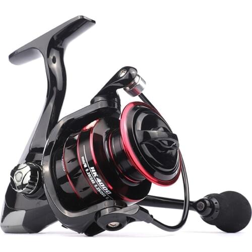 2021 New Spinning Reels 500-7000 8KG Max Drag 5.2:1 High Speed Metal Spool Carp Fishing Reel Saltwater Fishing Accessories