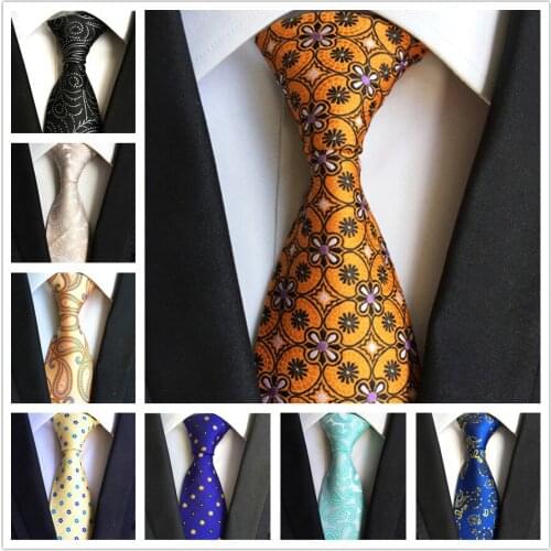 Drop Shipping 8cm Men Woven Neck Tie High Quality Silk Ties Cravat for Husband Boyfriend