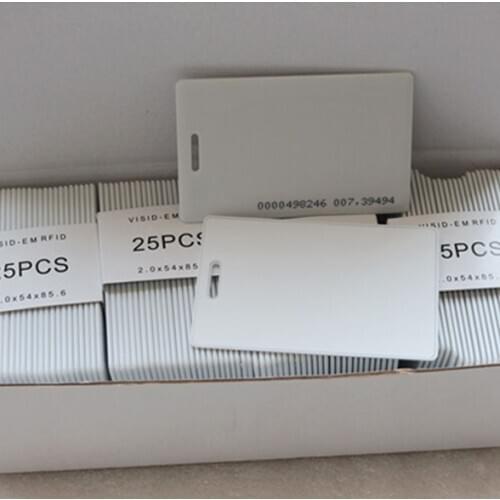 UHF thick cards 86*54*1.8mm RFID passive cards 100pcs/Lot