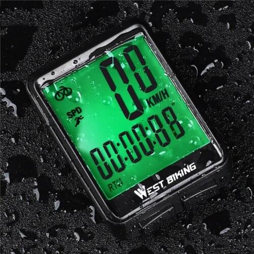 Wireless Mtb Bicycle Computer Road Bike Speedometer Outdoor Cadence Sensor Multifunctional Led Backlight Power Meter Cycling