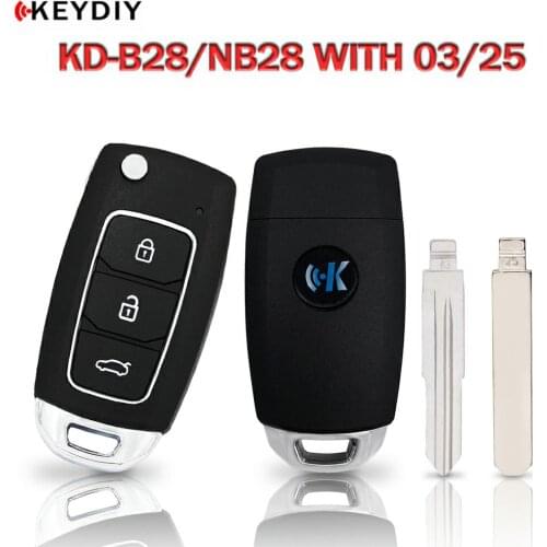 KEYDIY 5pcs/lot KD B28 KD900/KD-X2/URG200 Key Programmer B Series KD MINI Remote Control for Car Key