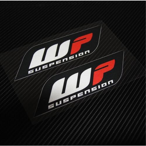 Hot sell 2 pieces Emblem Sticker Decal Motorcycle For WP suspension