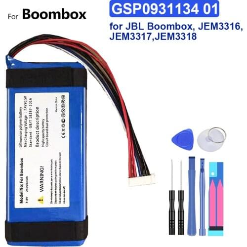 Speaker Battery GSP0931134 01 25000mAh for JBL Boombox, JEM3316,JEM3317,JEM3318