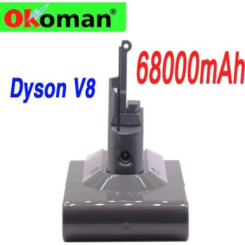 68000mAh 21.6V Battery Pack for Dyson V7 Battery for Dyson V7 Absolute / Fluffy / Li-ion Vacuum Cleaner Battery Pack
