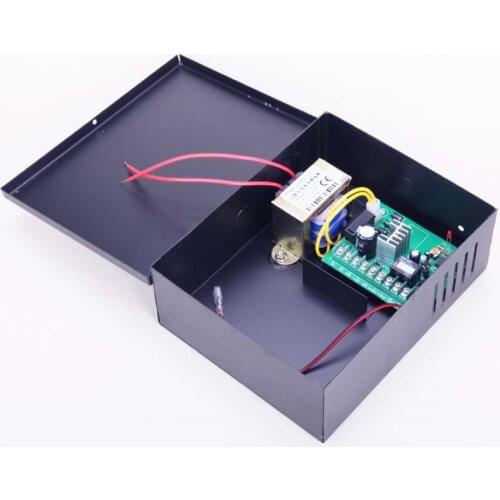 Free shipping! Access controller power supplier,12VDC 3A output,220VAC input battery UPS can support an elctric lock 8 hours