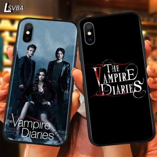 The Vampire Diaries Fierce Luxury Anti-fall Phone Case For iPhone 11 Pro XS Max X XR 6S 6 7 8 Plus 5S Soft Back Cover