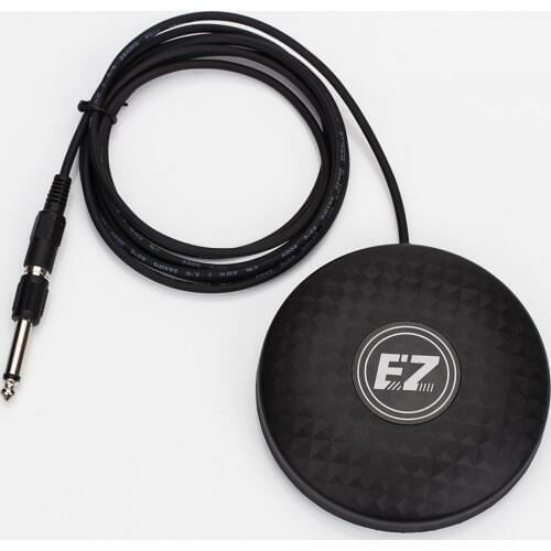 EZ Pro-design Solid Tattoo Foot Pedal Round Foot Switch connection cable with cinch plug for power supply free shipping