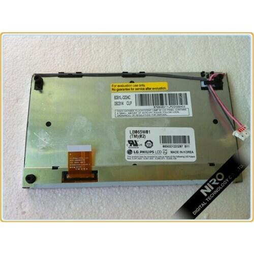 KCVV DHL/EMS Shipping 6.5 inch LB065W01(TM)(02) New Original LCD Display Module LB065W01 TM02 for Car DVD/GPS Navigation