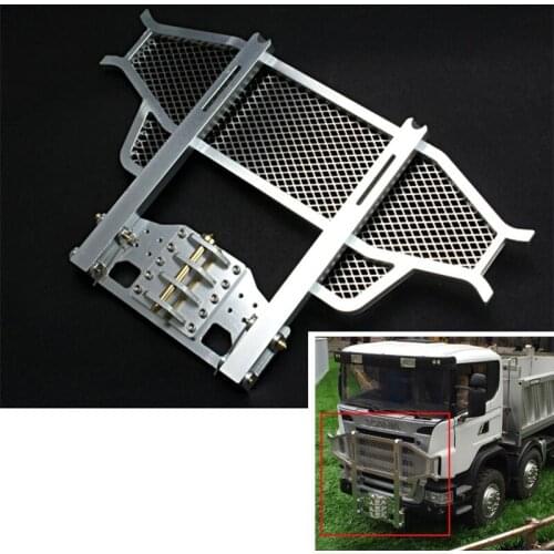LESU Metal Front Bumper for Tmy Dumper RC 1/14 Tractor Sca Truck DIY R470 R620 TH02311