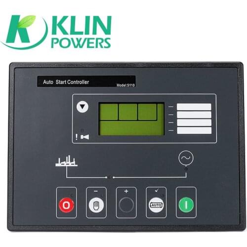 DSE5110 Generator Controller Control Module Panel Monitor Remote Auto Start Automatic Control Motor Star LCD Display DC 8-35V Co