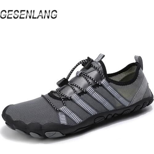 Mens Beach Water Shoes Breathable Quick Drying Aqua Swimming Outdoor Casual Fishing Wading Functional Five Fingers Sneakers NEW