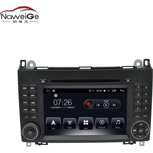 NaweiGe 7Inch T30 Android Octa core 8.1 2+32GB Car dvd for Benz Vito AB2006 Autoradio GPS Navigation Car Multimedia for