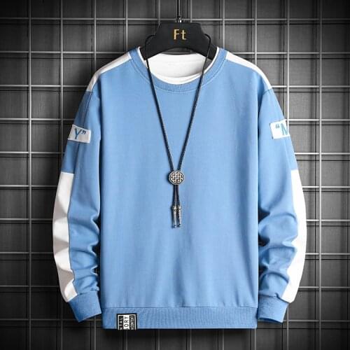 Pullover Hoodies for Men 2021 New Hoodie Sweatshirt Tops Harajuku Streetwear Spring Autumn Mens Loose Sweatshirt Hip Hop 4XL