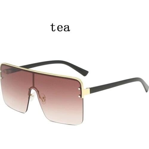 Q Fashion Eyewear Driving Goggless European Style Large Frame Sunscreen Sunglasses Decorative Accessories Personal Eyewear