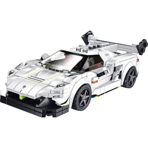 Super Racing Jesko sport car Boy Assembled Particle Building Block Toys for children gifts
