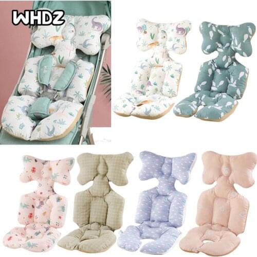 Universal Baby Stroller Seat Cushion Baby Car Cushion Head Neck Support Pillow Infant Pram Pushchair Warm Cushion Mat