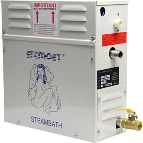 12KW Steam Generator 220V Household Steam Bath Sauna Dry Stream Furnace Wet Steam Steamer Digital Controller ST-120