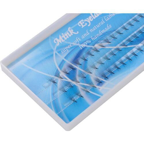 5packs/lot 0.07mm individual eyelashes C curl 8 to 14mm makeup eyelash extension 6D