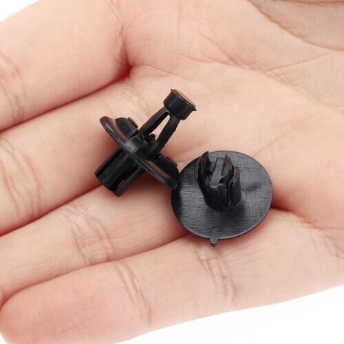 50Pcs Front Inner Structure Push-Type Retainer Engine Cover Clip Fit Into 7mm Hole for Lexus IS250 IS350 RX330 RX350 53259-0E010