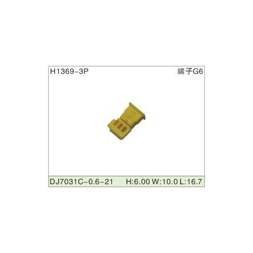 Free shipping 500pcs DJ7031C-0.6-11 0.6mm 3Pin AMP Car Electrical Wire Connectors for AUdi,VW，BMW，Honda，Toyota，Ford，Mitsubishi