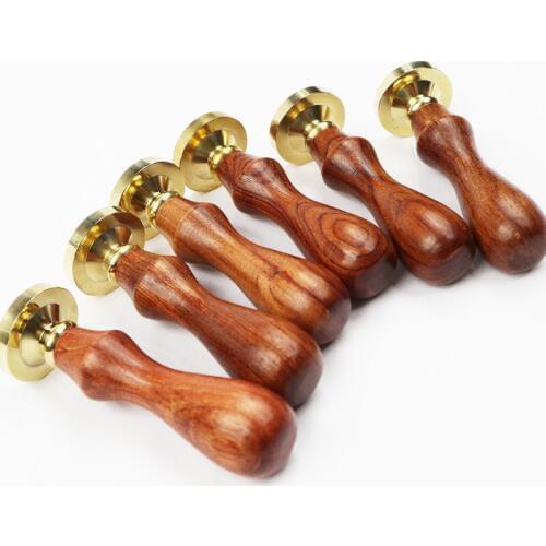 Wood Stamp Sealing Wax Stamp DIY Scrapbooking Envelope Card Decoration Wedding Blessing English Letter Pattern Wax Seal Stamps