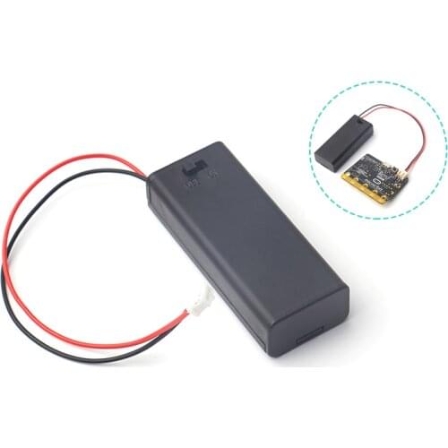 3V AAA Battery Holder Case Cover Shell Kit PH2.0 for BBC Micro:bit 2 x AAA Batteries Microbit Development Board Kids FZ3226