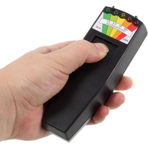 EMF Meter Meterk Electromagnetic Field Radiation Detector Handheld Mini Digital LCD EMF Detector Dosimeter Tester Counter