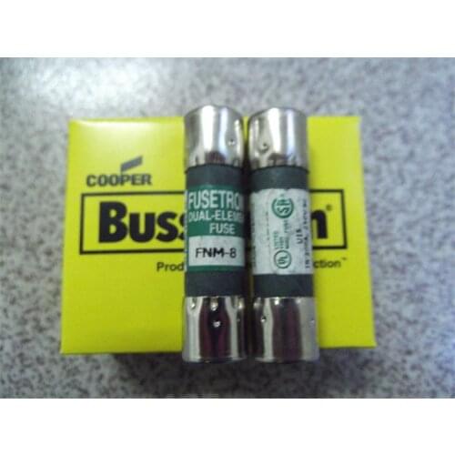 FNM-8 BUSSMANN Boshi Man United States 10X38 fuse / fuse 8A 250V Authentic