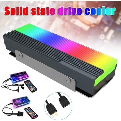 M.2 Heatsink Cooler M73S M.2 SSD Aluminum Alloy ABS Heat Sinks Cooling Sink QJY99
