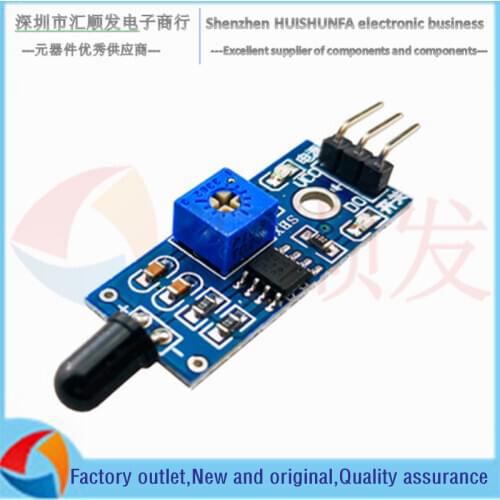 Flame sensor module Fire source detection module Infrared receiver Fire detection