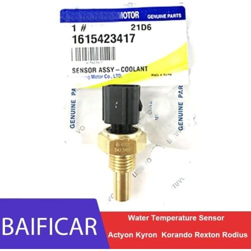 Baificar Brand New Genuine Water Temperature Sensor 161423417 For SsangYong Actyon Korando Rodius Kyron Rexton