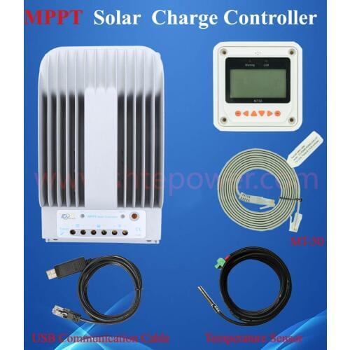 Factory wholesale lcd controllers, 12v 40a mppt solar control, 24v solar charge control