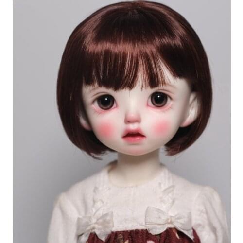 New Style 1/3 1/4 1/6 1/8 Bjd SD Wig Hair High Temperature Short Wig Wire BJD Wig Many Colors