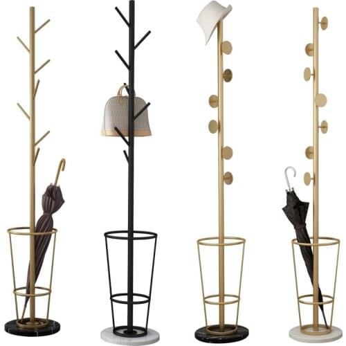 Black Iron Umbrella Stand Modern Metal Household Decorative Umbrella Stand Large Holder Sombrilla Household Merchandises BE50WC