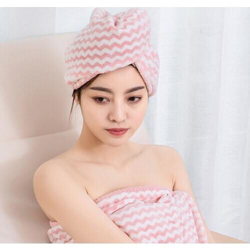 Microfiber Hair Drying Towel Wrap for Women, Super Absorbent Quick Dry Hair Turban For Drying Curly, Long & Thick Hair