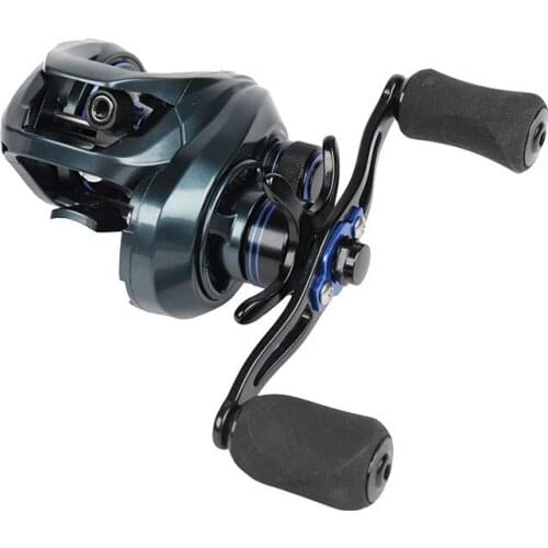 Fishing Reel 6.5:1 Fishing Equipment Bait Casting Reel Fishing Wheel Baitcast Reel 8KG Drag Force Casting Rod Reel Raft Reel