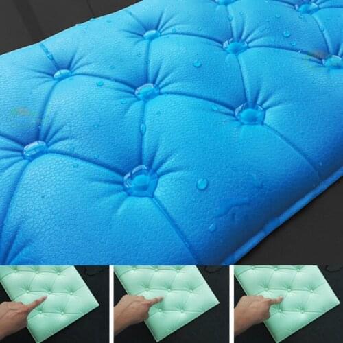 60*30cm DIY Self Adhesive 3D Wall Stickers Bedroom Decor Foam Brick Room Living Room Decoration Wall Decor