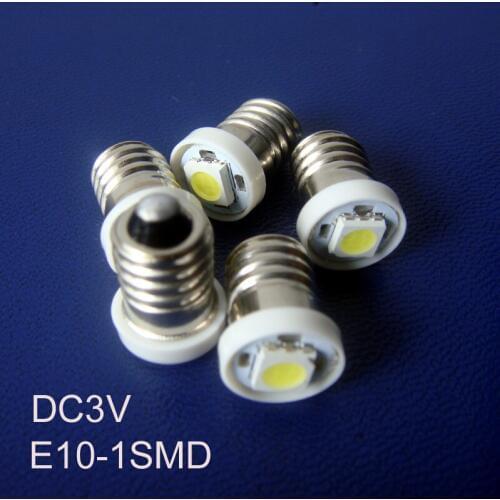 High quality DC3V E10 Led Signal Light,E10 Led Bulb Lamp Light,Led Indicator lamp,Led Warning light free shipping 1000pcs/lot