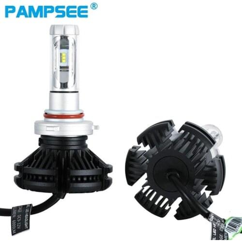 X3 Car Headlight LED lamp 50W 12000LM 3000K 6500K H1 H4 H11 H7 9005 HB3 Aviation aluminum CSP Hi/lo Beam DC9-32V 8000K bulb