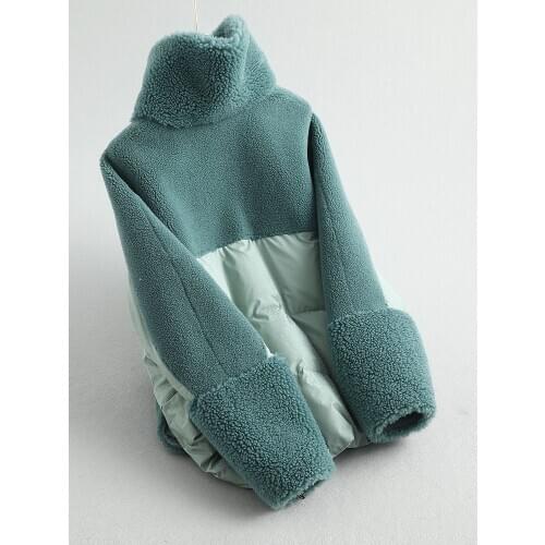 Fur Real Coat Female Down Jacket 2020 Winter Jacket Women Clothes 2020 Real Wool Coats and Jackets Women Outwear MY3595 s s