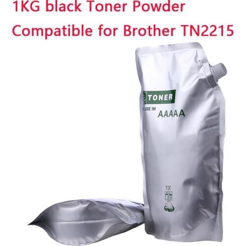 1KG black Toner Powder Compatible for Brother TN-2215 TN2215 HL-2220 2230 2240D 2240R 2240DR 2250DN 2270DW 2280DW printer