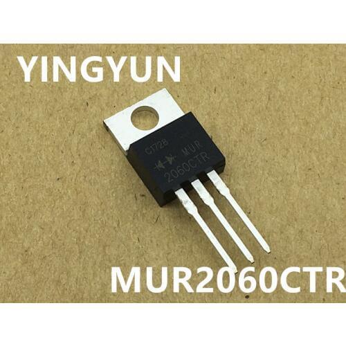 10PCS/LOT MUR2060CTR 20A 600V TO-220 New original